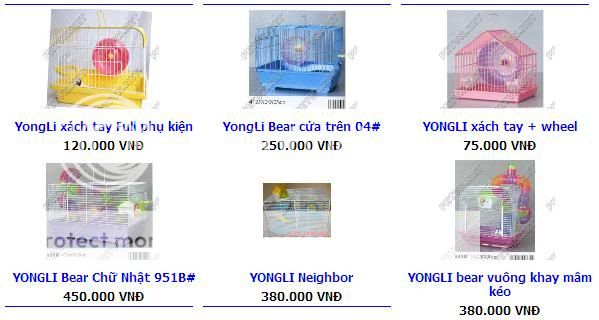 Tân Phú Shop hamster thức ăn vật dụn