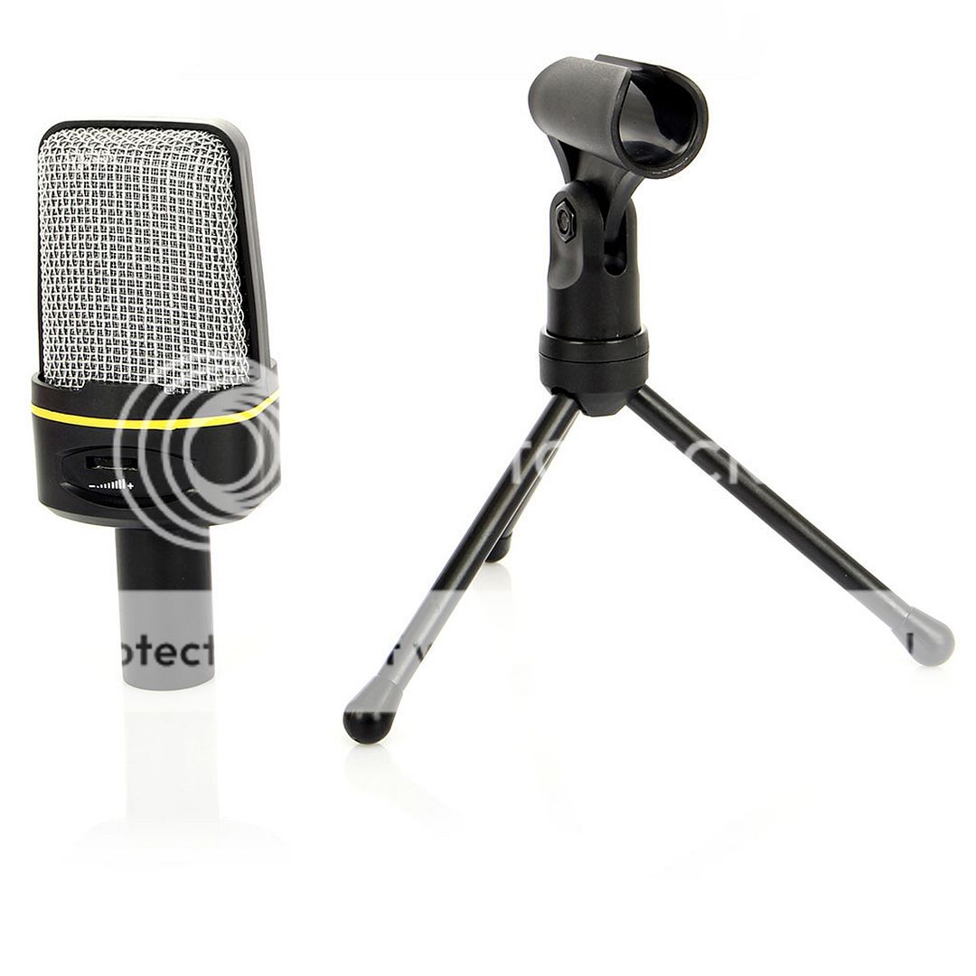 Condenser Sound Professional USB Studio Microphone MIc For PC Laptop