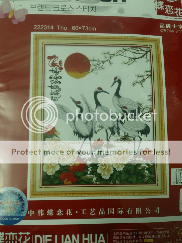 Tuyển thợ thêu tranh chữ thập làm tại nhà.