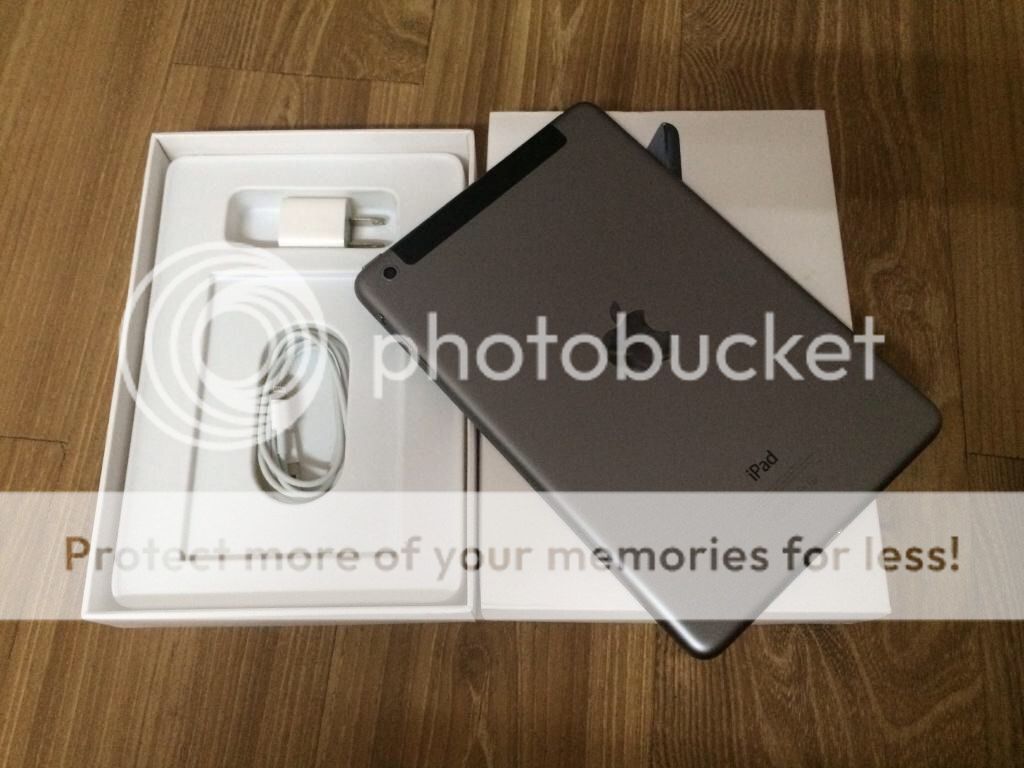 Ipad mini 1 4G 16g Fullbox (hàng Mỹ) không một vết trầy (Hình Thật) - 1